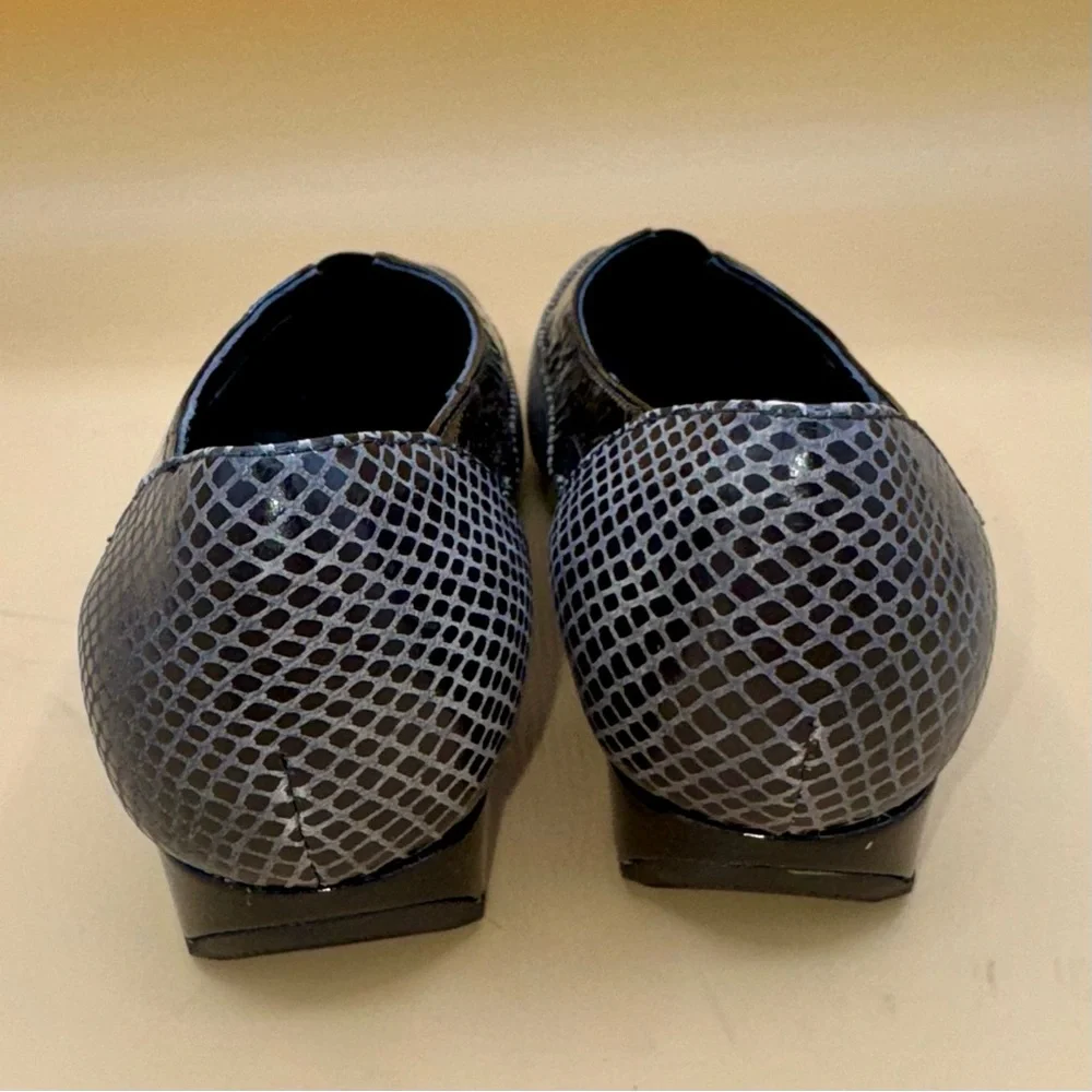 NIB Renzo Fontanelli Ponte Pump, Black, Women’s Size 6.5‎